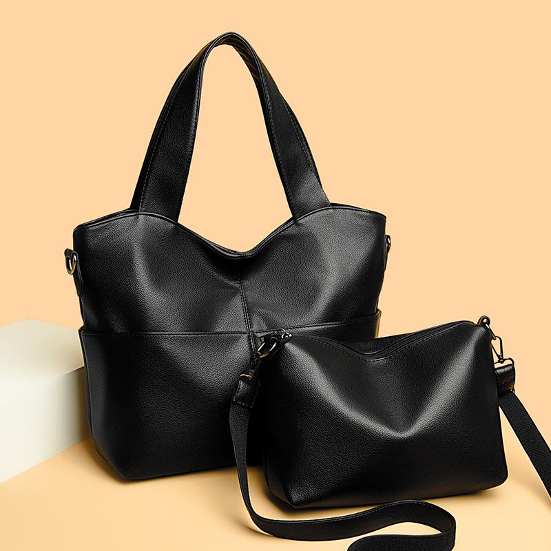 Soft Leather Large Capacity Bag for Women Crossbody Bag High-quality Women's Bags and Purses Luxury Designer Messenger Bags