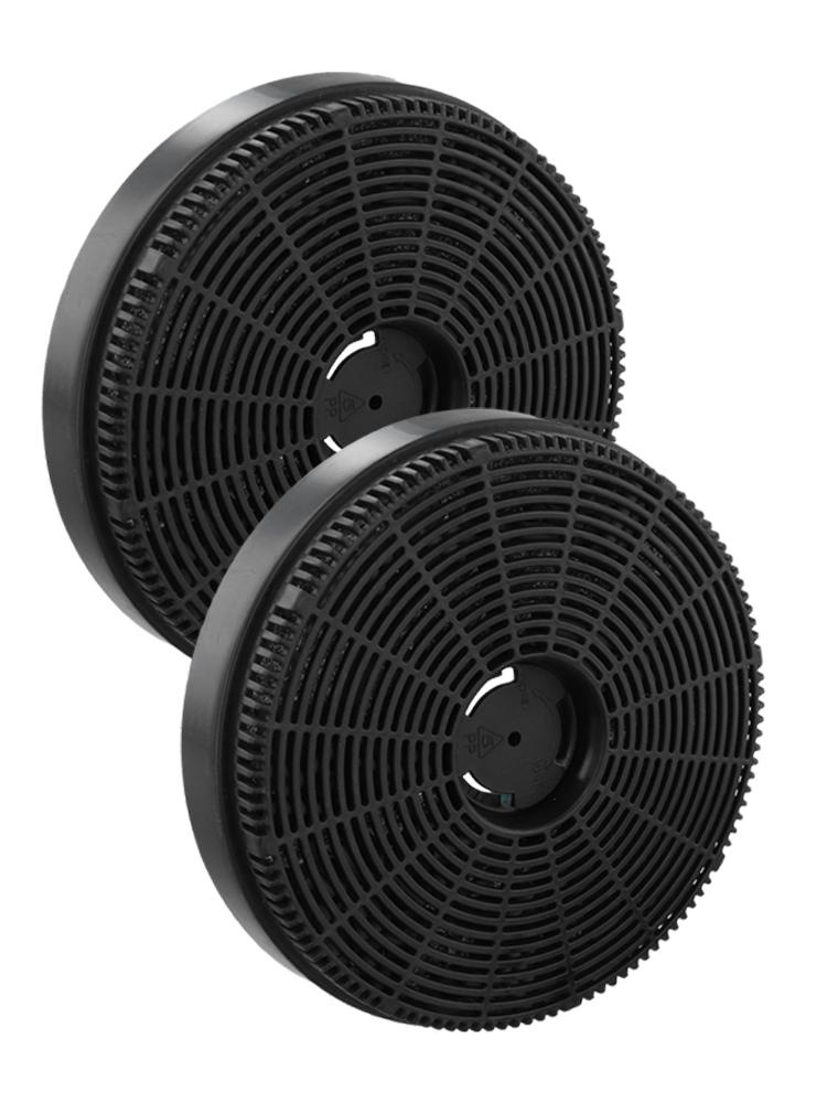 2 ks Filtrů s aktivním uhlím pro příslušenství kuchyňského odsavače par 160x30mm Náhradní filtry s účinnou kontrolou zápachu