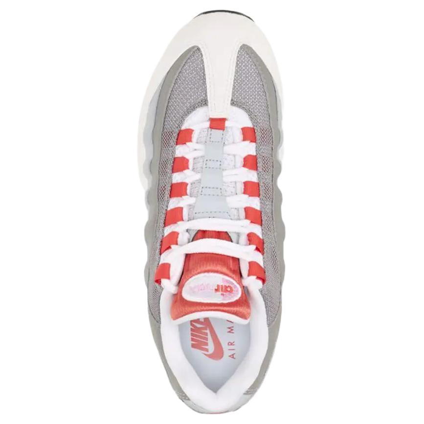 Nike Scarpe da Corsa Air Max 95 Donna Bianco Grigio Rosso HJ5996-101