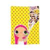 Yuy Manga Girl Пушистое одеяло Сяоюй Потрясающие пледы для дома El Sofa 150*125См Кусок ковра,
