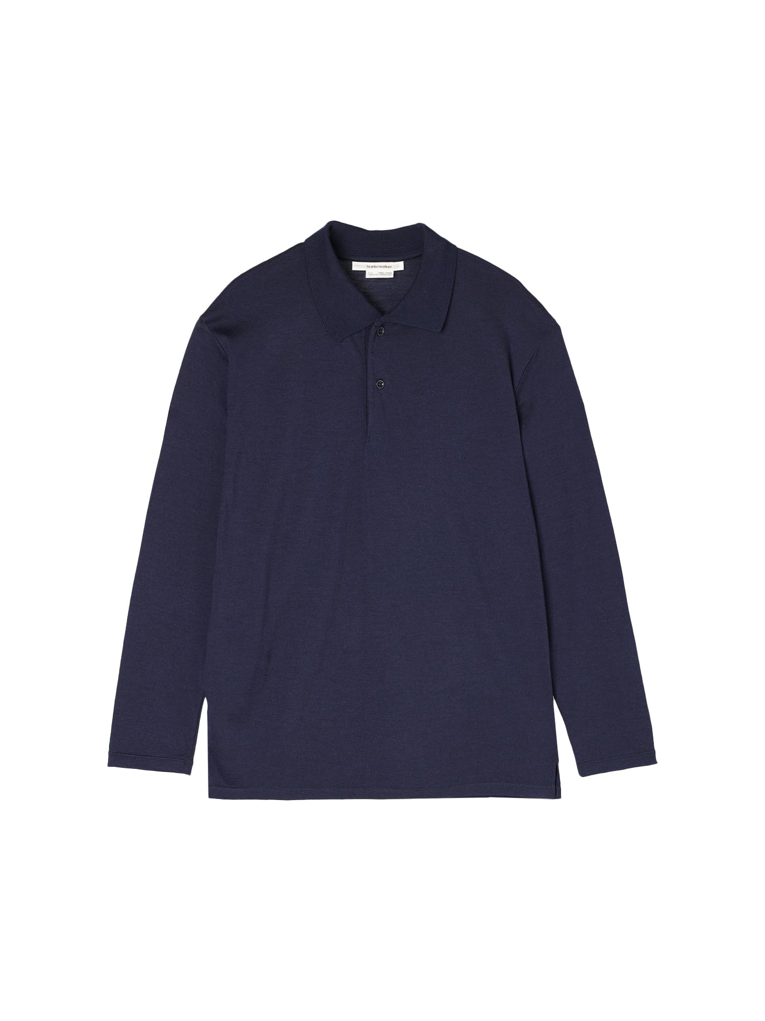 [icebreaker] U Merino 200 LS Polo Shirt Midnight Navy L
