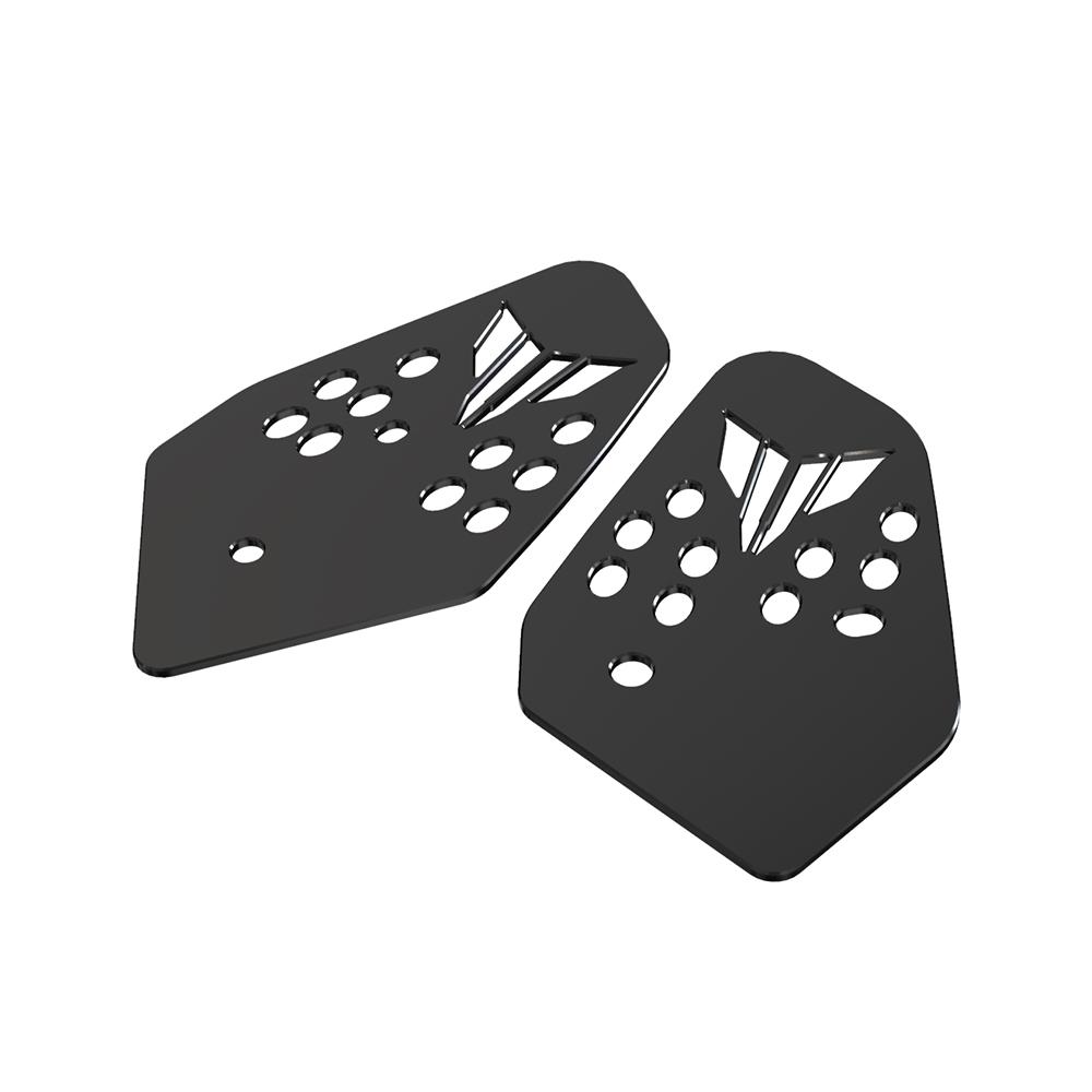 2024 For YAMAHA FZ07 MT07 MT-07 MT 07 2014-2022 2025 Motorcycle Accessories Pedal Guard Rear Pedal Guard Heel Plate Decorative