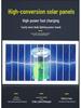 Solar-Powered Waterproof Motion Sensor Outdoor Wall & Garage Light