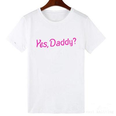 Sommermode Tops T-Shirt Satan Is My Sugar Daddy Tumblr Mädchen Shirt Ästhetische Kleidung Sugar Baby