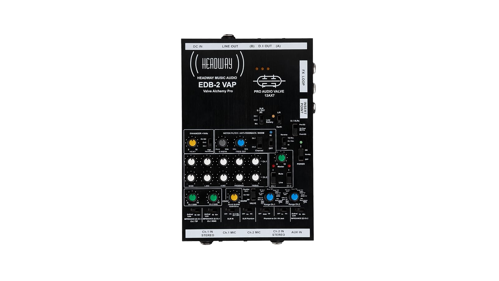 

HEADWAY MUSIC AUDIO EDB-2 VAP 21.5144.9cm (excluding protrusions such as knobs)