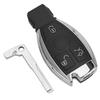 3 Button Remote Key Case With Uncut Blade Fit For Mercedes Benz W203 W204 W205 W211 W212 B C E S Class S500 S600 S350