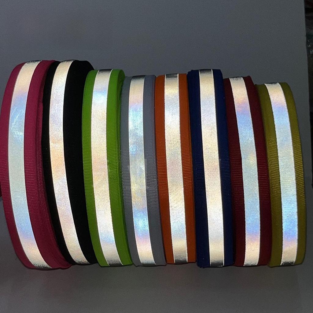 Fluorescent High Visibility Reflective Webbing for Night Safety