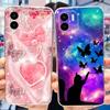For Xiaomi Redmi A2 Case Redmi A2+ Luxury Painted Cover Clear Silicone Soft TPU Phone Case For Xiaomi Redmi A2 Plus RedmiA2 Bags