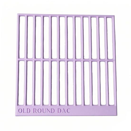 

Пластикова лінійка для малювання стразами, інструмент для розміщення прямих ліній, аксесуари для алмазного живопису 5D фіолетовий