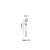 Stainless Steel Cutlery Set: Knife, Fork, Spoon, Steak Knife, Dinner Fork, Coffee Spoon, Ice Spoon, Cake Spatula for Restaurants and Hotels