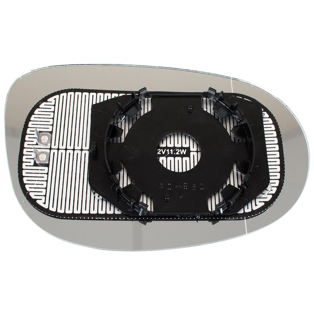 Fiat Bravo II 07-14 mirror insert HEATED BLUE left