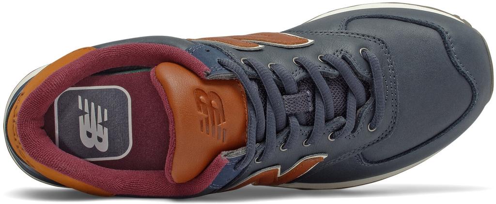 Кроссовки New Balance 574 natural indigo/saddle brown (ML574OMC)