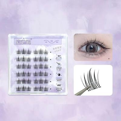 LuxeFlutter - Glue-free False Eyelashes Clusters