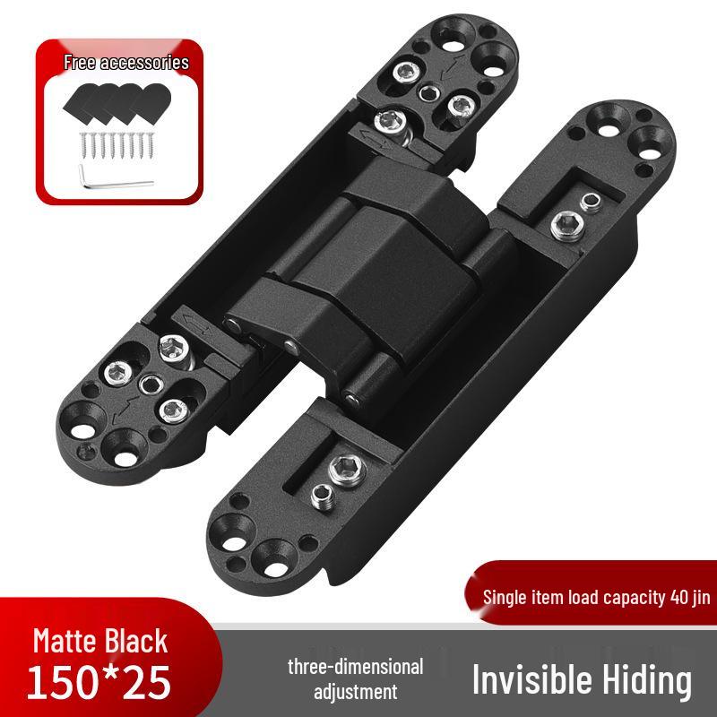 3D Adjustable Concealed Hinge for Hidden Doors