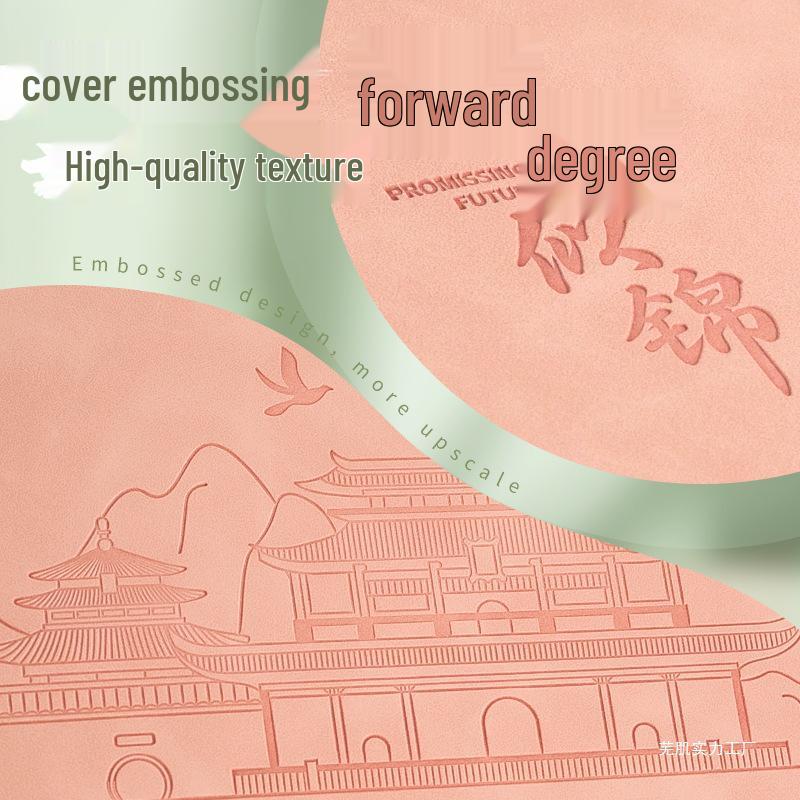 Mengjin 2024 University Student 5-Section Business Notepad - Simple, High-Value Style