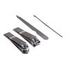 Set Manicure Set Set Coltelli per Unghie Tagliaunghie Domestici Cucchiaini per Pulizia Orecchie Set per Solchi Unghie 4 pezzi