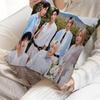 Custom P1Harmony Kpop Style Cushion Cover Inches Farmhouse Decor Home Throw Pillow Covers For Couch Decorations