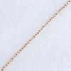 4℃ Heart Necklace K10 Pink Gold/diamond 1.5g Women Used