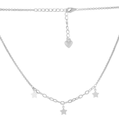 Silver Necklace Without Stones (2102823)