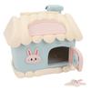 Money Bank House Shape Cute Rabbit Pattern Multifunctional Lockable Piggy Bank with Pencil Sharpener Storage Box Function for Gift