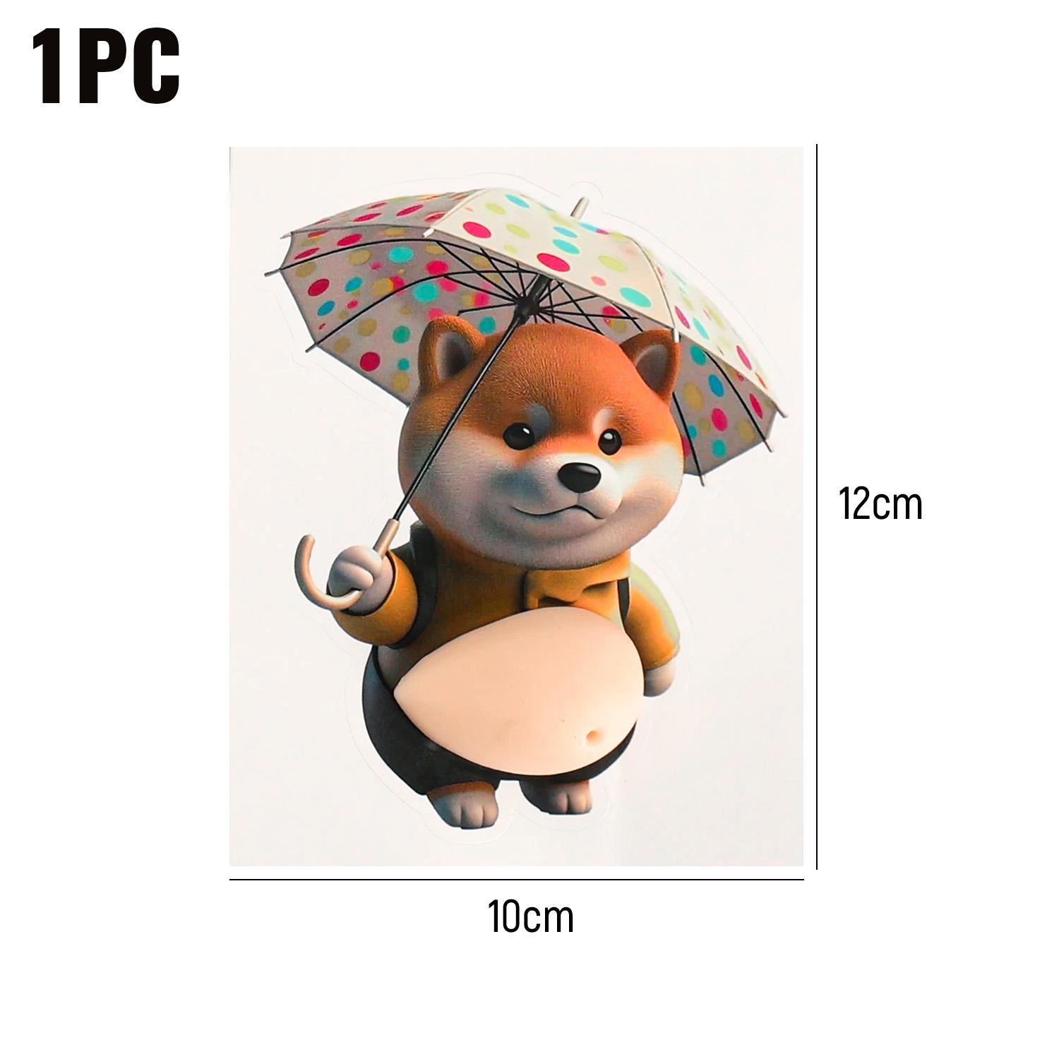 

10/1Pcs Stress Relief Stickers Creative Cartoon Dog Belly Pinching Stickers for Phone Notebook Gifts Decor Festival Supplies 1PC