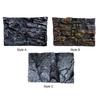 Aquarium Background Rocky Terrarium Decor Polyurethane Fish Tank Backdrop Lifelike Stone Panel for Turtle Reptile