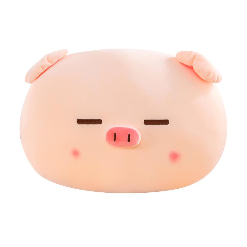 Adorable Pig B-BO Series Lumbar Pillow: Cute Plush Toy Cushion Doll Birthday Gift