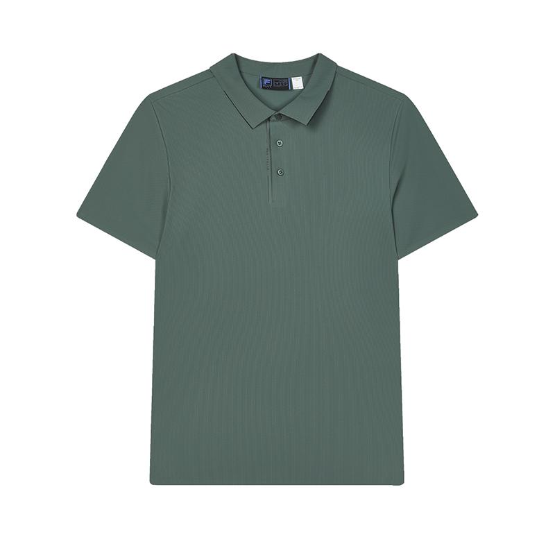 FILA Polo Shirts Men s Green Snake Green Polo Collar Moderate Straight Fit F11M422112FDG 170/92A/M