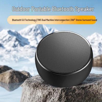 BS01 Bluetooth Car Subwoofer: Outdoor, Portable, 3D Surround Sound, High-Quality, Large Volume Speaker