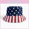 Faded Print Flat Top Wide Brim Cap Sun Protection For Outdoor Fans