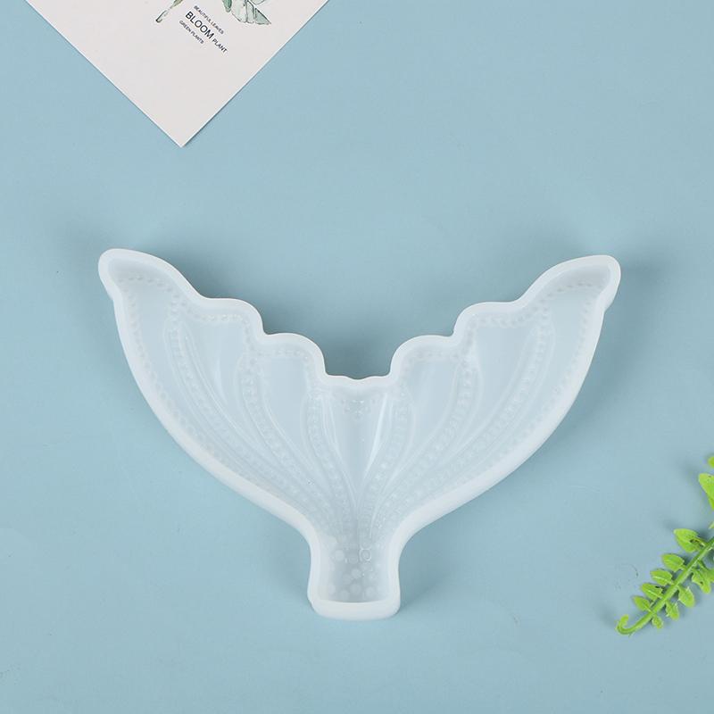 Fairy Mermaid Tail Scale Silicone Fondant Mould Beach Animal Cake Icing Mold