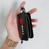 Carbon Fiber Car Key Chain Holder Case Cover Bag For Honda TYPE S R Civic Accord HRV CRV CITY Jazz Pilot FIT Auto Accessories