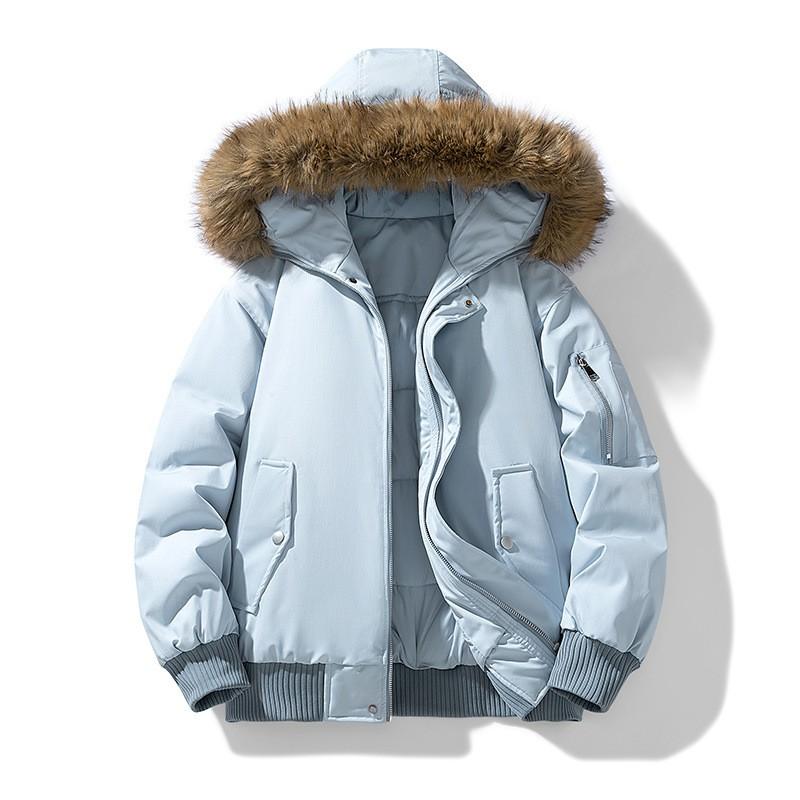 Unisex Thick Cotton Puffer Jacket With