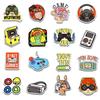 50 Retro Game Console Graffiti Stickers for Laptops, Suitcases, Guitars, Skateboards, Motorcycles, and Cars.