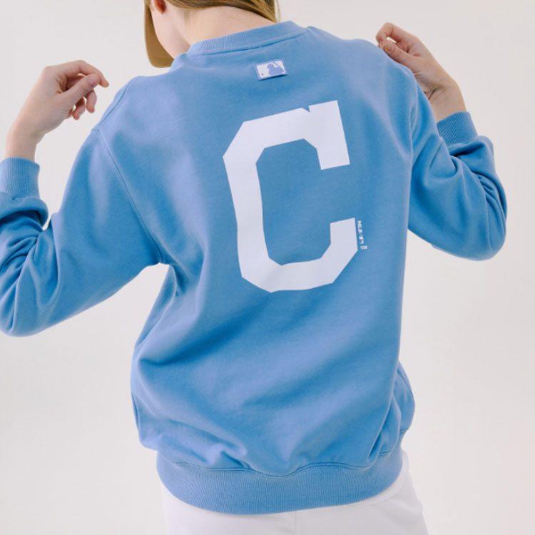 MLB X Disney Sweatshirt Unisex Blue 31MTK1011-45S