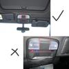 ABS Carbon Fiber Overhead Reading Light Trim Frame Cover For Subaru WRX -24