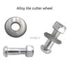 16mm Tile Cutting Disc Ceramic Tile Cutter Tool Replacement Scoring Wheel for Manual Tile Cutting Machine