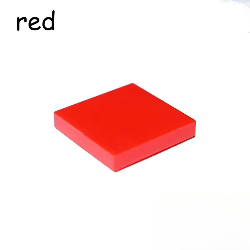 50/200PCS 3068 Dimension 2x2 Flat Tile 2*2 Blocks MOC Assemble Particles Smooth Construction Bricks DO IT YOURSELF Learning Creativity Toy ideal for