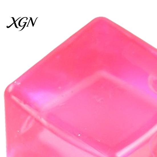 Anxiety Relief Sugar Ball Clear Cube Squeeze Toy Stress Sensory Portable Soft Stretchy Ice Pinch Party Favors