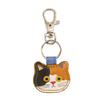 1PC Japanese Cute Cartoon Pendant Kitty Series Keychain Leather Keyring Metal Decorative Bag