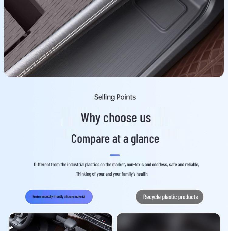 Toyota Sienna Silicone Anti-Slip Dashboard Console Pad