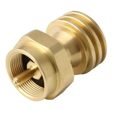 Easily Convert Your Portable Grill's Fuel Supply with a Reliable Solid Brass Cylinder Connector Designed for Efficiency