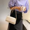 Simple Texture Small Bag 2020 New Trendy Fashion Women's Bag Shoulder Underarm Bag Versatile Small Square Bag