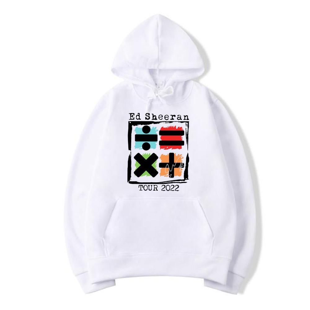 Ed Sheeran Tour Hoodie The Mathletics Concert Music Album Hooded Sweatshirt Ed Sheeran Hoodies Ed Sheeran Fans Tops