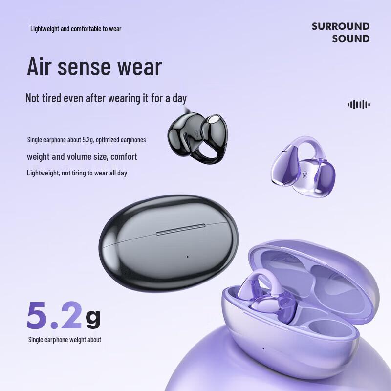 Newmen Open-Ear Bone Conduction Sport Bluetooth Headphones