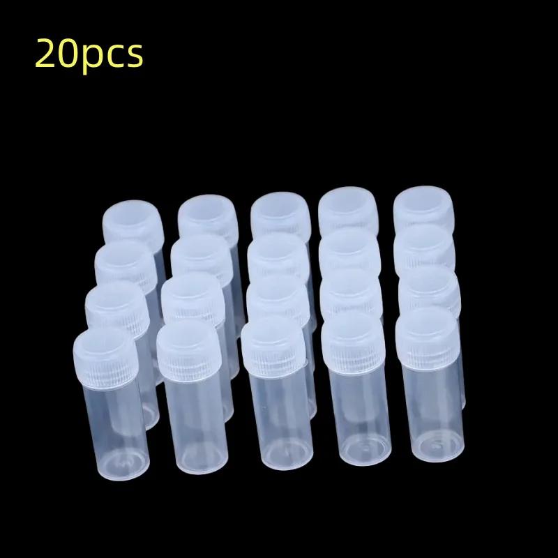 

5 мл Пластиковые Маленькие Бутылочки Баночка для Образцов 5 г Мини Прозрачные Упаковочные Контейнеры Для Хранения Лекарств Таблеток Жидкости Порошка Капсул