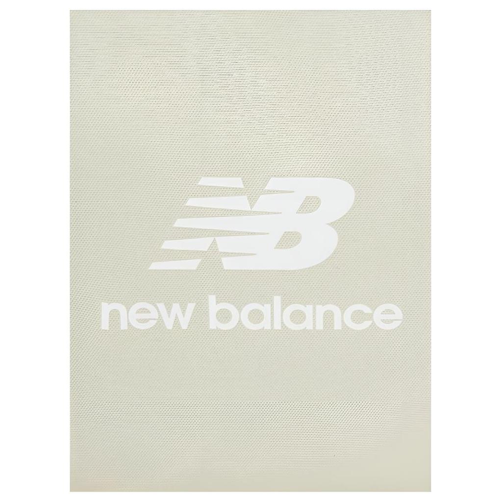 New Balance Casual Fashion Versatile Zipper Closure Fabric Backpack Unisex backpack White LAB51423-TWF