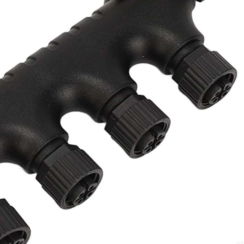 2025 New 4 Port Joiner Connector with IP67 Waterproof Rating Map System Connector Marine Accessories Suitable for Matsutec