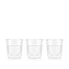 BODUM DOURO doppelwandige Ochoco-Gläser, 60 ml, 2er-Set, Hitzebeständig, doppelwandig, wärmeisolierend, geeignet für Sake, Mikrowelle, Backofen, Spülmaschine