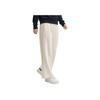 New FILA Knitted Sports Pants Women's Steam White F11W443604FIV